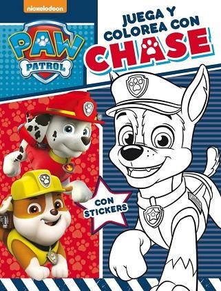 JUEGA Y COLOREA CON CHASE (PAW PATROL - PATRULLA CANINA. ACTIVIDADES) | 9788437201665 | NICKELODEON | Llibreria Geli - Llibreria Online de Girona - Comprar llibres en català i castellà