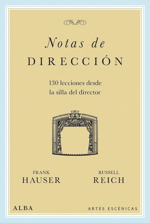 NOTAS DE DIRECCIÓN | 9788490653272 | HAUSER,FRANK/REICH,RUSSELL | Libreria Geli - Librería Online de Girona - Comprar libros en catalán y castellano