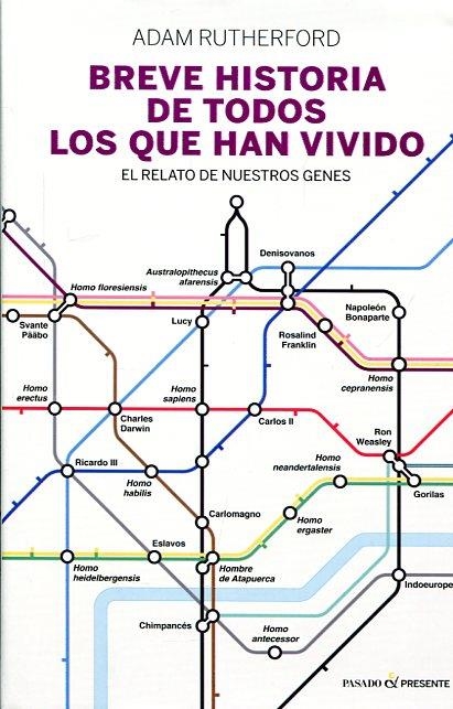 BREVE HISTORIA DE TODOS LOS QUE HAN VIVIDO.EL RELATO DE NUESTROS GENES | 9788494619359 | RUTHERFORD,ADAM | Llibreria Geli - Llibreria Online de Girona - Comprar llibres en català i castellà