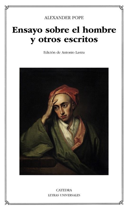 ENSAYO SOBRE EL HOMBRE Y OTROS ESCRITOS | 9788437637112 | POPE,ALEXANDER | Llibreria Geli - Llibreria Online de Girona - Comprar llibres en català i castellà