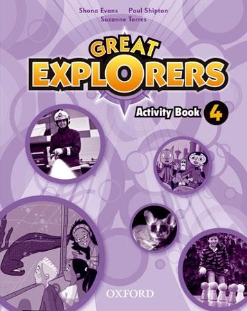 GREAT EXPLORERS-4(ACTIVITY BOOK) | 9780194507608 | LAUDER, NINA/TORRES, SUZANNE | Llibreria Geli - Llibreria Online de Girona - Comprar llibres en català i castellà