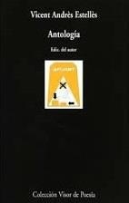 ANTOLOGIA (VICENT ANDRES ESTELLES) | 9788475221700 | ANDRES ESTELLES,VICENT | Llibreria Geli - Llibreria Online de Girona - Comprar llibres en català i castellà