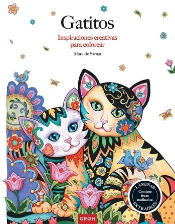 GATITOS.INSPIRACIONES CREATIVAS PARA COLOREAR | 9788490680636 | SARNAT,MARJORIE | Llibreria Geli - Llibreria Online de Girona - Comprar llibres en català i castellà