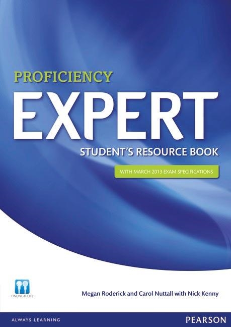 EXPERT PROFICIENCY STUDENT'S RESOURCE BOOK | 9781408299005 | RODERICK,MEGAN | Llibreria Geli - Llibreria Online de Girona - Comprar llibres en català i castellà