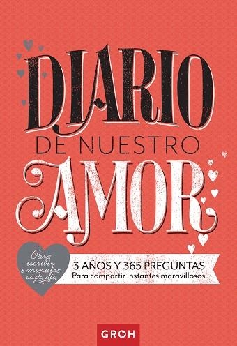 DIARIO DE NUESTRO AMOR | 9788490680773 | Llibreria Geli - Llibreria Online de Girona - Comprar llibres en català i castellà