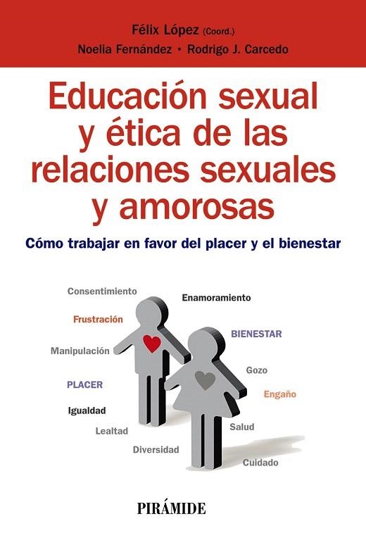 EDUCACIÓN SEXUAL Y ÉTICA DE LAS RELACIONES SEXUALES Y AMOROSAS.CÓMO TRABAJAR EN FAVOR DEL PLACER Y EL BIENESTAR | 9788436837995 | LÓPEZ SÁNCHEZ,FÉLIX/FERNÁNDEZ ROUCO,NOELIA/CARCEDO GONZÁLEZ,RODRIGO J. | Llibreria Geli - Llibreria Online de Girona - Comprar llibres en català i castellà