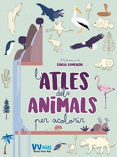 ATLES DELS ANIMALS PER ACOLORIR  | 9788468243740 | LOMBARDO,GIULIA | Llibreria Geli - Llibreria Online de Girona - Comprar llibres en català i castellà