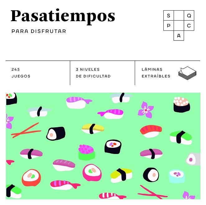 PASATIEMPOS VARIADOS PARA DISFRUTAR (CUADRADOS DE DIVERSIÓN) | 9788490680858 | Llibreria Geli - Llibreria Online de Girona - Comprar llibres en català i castellà