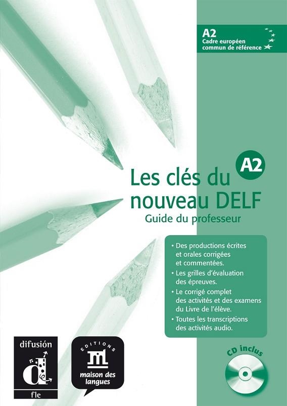 LES CLÉS DU NOUVEAU DELF A2(GUIDE PÉDAGOGIQUE + CD) | 9788484433552 | GODARD,EMMANUEL/LIRIA,PHILIPPE/SIGÉ,JEAN-PAUL | Llibreria Geli - Llibreria Online de Girona - Comprar llibres en català i castellà