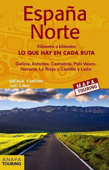 ESPAÑA NORTE(MAPA DE CARRETERAS 1:340.000 DESPLEGABLE) | 9788491580898 |   | Llibreria Geli - Llibreria Online de Girona - Comprar llibres en català i castellà