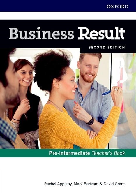 BUSINESS RESULT PRE-INTERMEDIATE(TEACHER'S BOOK.SECOND EDITION) | 9780194738811 | APPLEBY, RACHEL/BARTRAM, MARK/GRANT, DAVID | Llibreria Geli - Llibreria Online de Girona - Comprar llibres en català i castellà