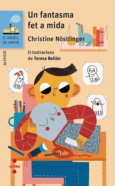 UN FANTASMA FET A MIDA | 9788466143974 | NÖSTLINGER,CHRISTINE | Llibreria Geli - Llibreria Online de Girona - Comprar llibres en català i castellà