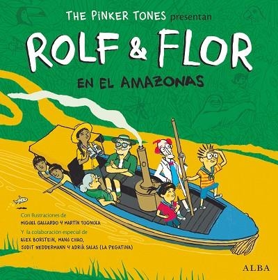 ROLF Y FLOR EN EL AMAZONAS/IN THE AMAZON(CASTELLANO-INGLÉS) | 9788490654217 | Llibreria Geli - Llibreria Online de Girona - Comprar llibres en català i castellà