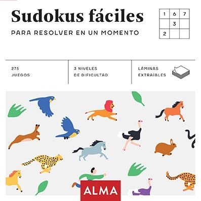 SUDOKUS FáCILES PARA RESOLVER EN UN MOMENTO (CUADRADOS DE DIVERSIóN) | 9788415618980 | Libreria Geli - Librería Online de Girona - Comprar libros en catalán y castellano