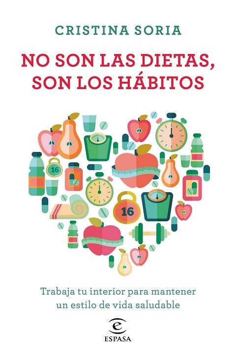 NO SON LAS DIETAS,SON LOS HÁBITOS | 9788467052091 | SORIA,CRISTINA | Llibreria Geli - Llibreria Online de Girona - Comprar llibres en català i castellà