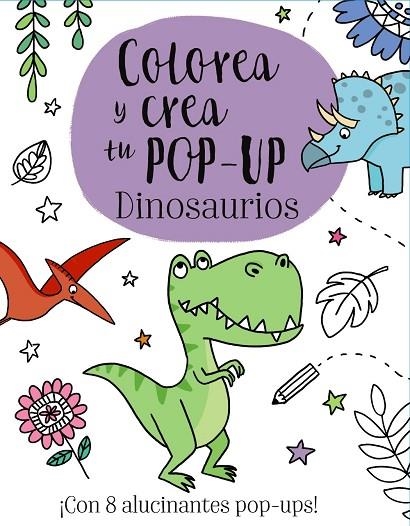 COLOREA Y CREA TU POP-UP.DINOSAURIOS | 9788469621158 | GOLDING,ELIZABETH | Libreria Geli - Librería Online de Girona - Comprar libros en catalán y castellano