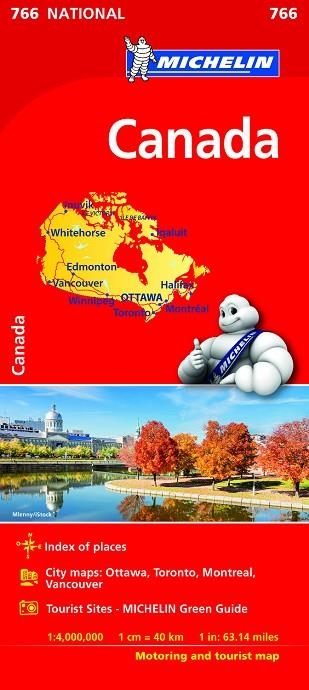 MAPA NATIONAL CANADA | 9782067217119 | MICHELIN | Libreria Geli - Librería Online de Girona - Comprar libros en catalán y castellano