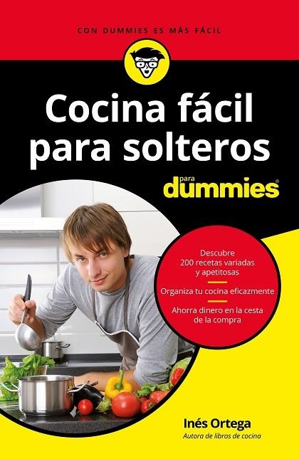 COCINA FÁCIL PARA SOLTEROS PARA DUMMIES | 9788432904578 | ORTEGA,INÉS | Llibreria Geli - Llibreria Online de Girona - Comprar llibres en català i castellà