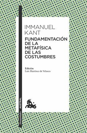 FUNDAMENTACIÓN DE LA METAFÍSICA DE LAS COSTUMBRES | 9788467047813 | KANT,IMMANUEL | Llibreria Geli - Llibreria Online de Girona - Comprar llibres en català i castellà