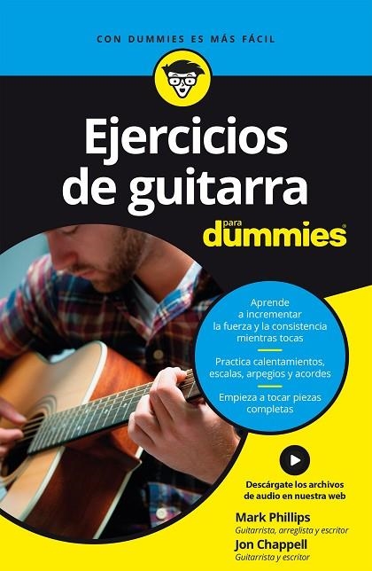 EJERCICIOS DE GUITARRA PARA DUMMIES | 9788432904684 | PHILLIPS,MARK/CHAPPELL,JON | Llibreria Geli - Llibreria Online de Girona - Comprar llibres en català i castellà