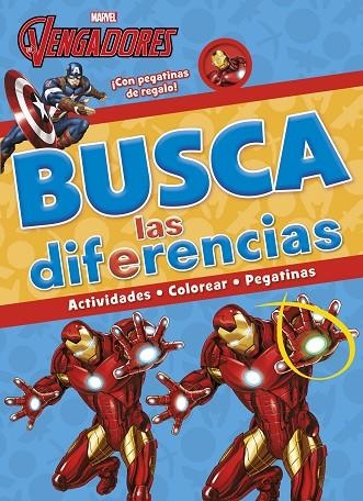 LOS VENGADORES.BUSCA LAS DIFERENCIAS | 9788416914036 | MARVEL | Llibreria Geli - Llibreria Online de Girona - Comprar llibres en català i castellà