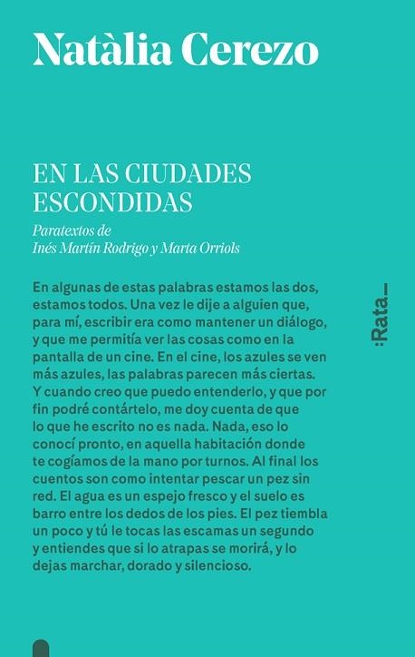 EN LAS CIUDADES ESCONDIDAS | 9788416738410 | CEREZO,NATÀLIA | Llibreria Geli - Llibreria Online de Girona - Comprar llibres en català i castellà