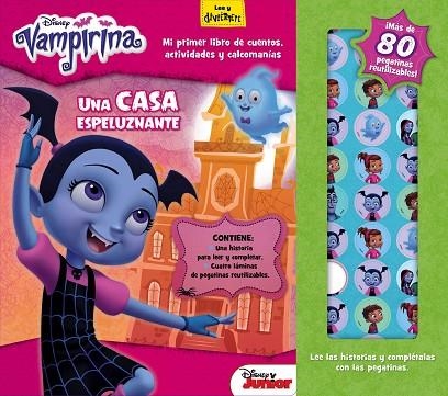 VAMPIRINA.UNA CASA ESPELUZNANTE MI PRIMER LIBRO DE CUENTOS, ACTIVIDADES Y PEGATINAS | 9788416917525 | DISNEY | Llibreria Geli - Llibreria Online de Girona - Comprar llibres en català i castellà