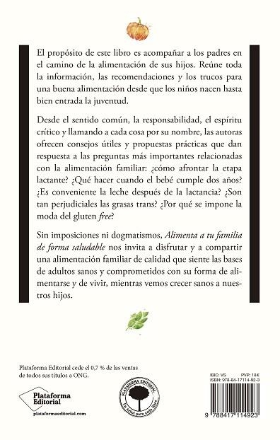 ALIMENTA A TU FAMILIA DE FORMA SALUDABLE | 9788417114923 | MÁÑEZ,CARLOTA/CARREIRA,MÓNICA | Llibreria Geli - Llibreria Online de Girona - Comprar llibres en català i castellà