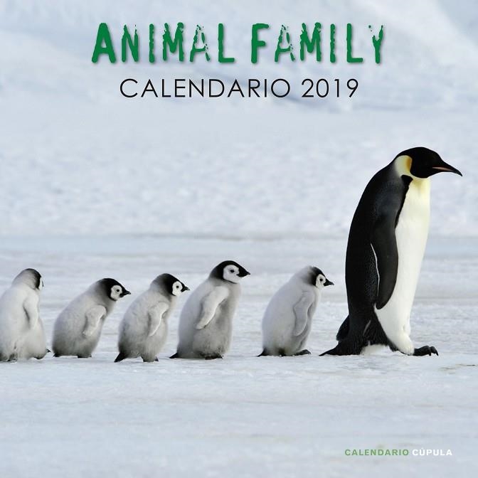 CALENDARIO ANIMAL FAMILY 2019 | 9788448024703 |   | Llibreria Geli - Llibreria Online de Girona - Comprar llibres en català i castellà