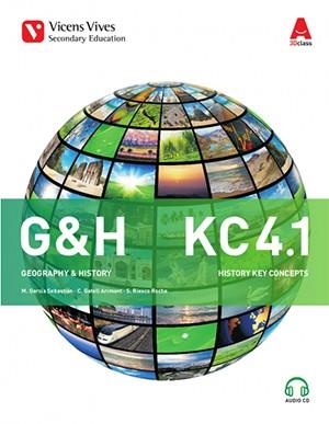 G&H 4(4.1-4.2/HISTORY KEY CONCEPTS.BOOK 1,2 AND+2CD'S.CUARTO DE ESO) | 9788468242217 | GARCIA SEBASTIAN,MARGARITA | Llibreria Geli - Llibreria Online de Girona - Comprar llibres en català i castellà