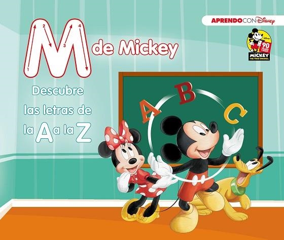 M DE MICKEY (DESCUBRE LAS LETRAS DE LA A A LA Z CON DISNEY) | 9788416931910 | Llibreria Geli - Llibreria Online de Girona - Comprar llibres en català i castellà