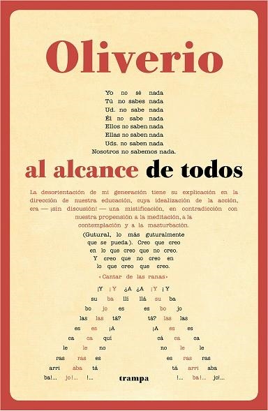 OLIVERIO AL ALCANCE DE TODOS | 9788494914003 | GIRONDO,OLIVERIO | Llibreria Geli - Llibreria Online de Girona - Comprar llibres en català i castellà