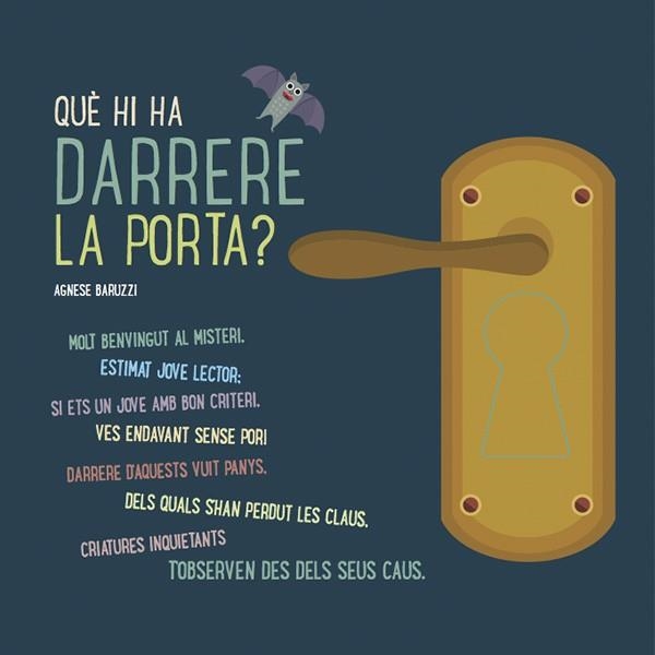 QUI HI HA DARRERA LA PORTA? | 9788468259703 | BARUZZI,AGNESE | Llibreria Geli - Llibreria Online de Girona - Comprar llibres en català i castellà