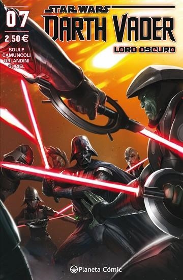 STAR WARS DARTH VADER LORD OSCURO Nº 07 | 9788491469070 | SOULE,CHARLES/CAMUNCOLI,GIUSEPPE | Llibreria Geli - Llibreria Online de Girona - Comprar llibres en català i castellà