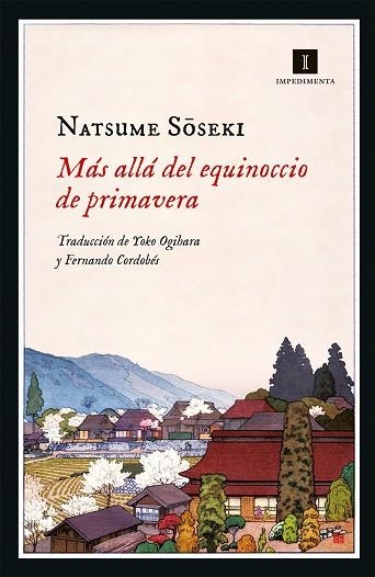 MÁS ALLÁ DEL EQUINOCCIO DE PRIMAVERA | 9788417115920 | SOSEKI,NATSUME | Llibreria Geli - Llibreria Online de Girona - Comprar llibres en català i castellà