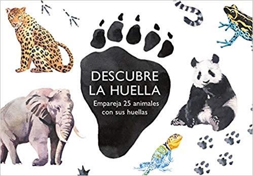 DESCUBRE LA HUELLA.EMPAREJA 25 ANIMALES CON SUS HUELLAS | 8425402274767 | Llibreria Geli - Llibreria Online de Girona - Comprar llibres en català i castellà