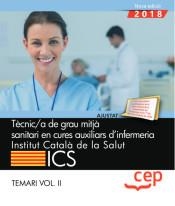 TÈCNIC/A DE GRAU MITJÀ SANITARI EN CURES AUXILIARS D'INFERMERIA(TEMARI-2.EDICIÓ 2018) | 9788413107295 |   | Llibreria Geli - Llibreria Online de Girona - Comprar llibres en català i castellà