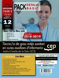 TÈCNIC/A DE GRAU MITJÀ SANITARI EN CURES AUXILIARS D'INFERMERIA(PACK ESTALVI.EDICIÓ 2018) | 9788413107493 |   | Llibreria Geli - Llibreria Online de Girona - Comprar llibres en català i castellà