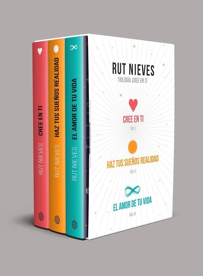 TRILOGÍA CREE EN TI(CREE EN TI/HAZ TUS SUEÑOS REALIDAD/EL AMOR DE TU VIDA) | 9788408196273 | NIEVES,RUT | Llibreria Geli - Llibreria Online de Girona - Comprar llibres en català i castellà