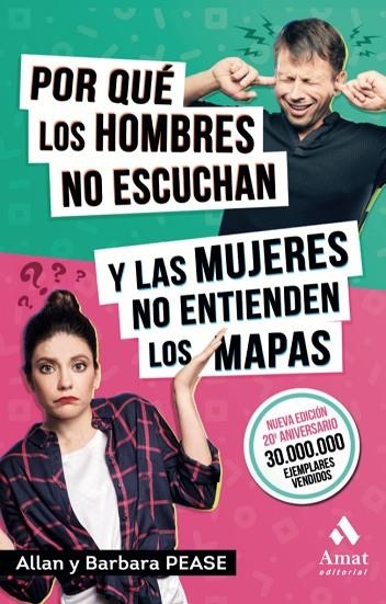 POR QUÉ LOS HOMBRES NO ESCUCHAN Y LAS MUJERES NO ENTIENDEN LOS MAPAS | 9788497359993 | PEASE,ALLAN/PEASE,BARBARA | Llibreria Geli - Llibreria Online de Girona - Comprar llibres en català i castellà