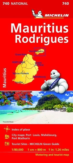 MAPA NATIONAL ISLAS MAURICIO 2019 | 9782067233201 | MICHELIN | Libreria Geli - Librería Online de Girona - Comprar libros en catalán y castellano