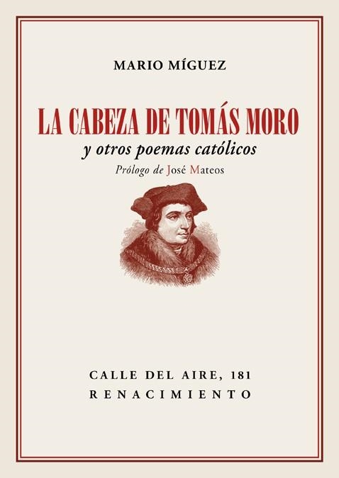 LA CABEZA DE TOMAS MORO | 9788417550011 | MÍNGUEZ,MARIO | Llibreria Geli - Llibreria Online de Girona - Comprar llibres en català i castellà