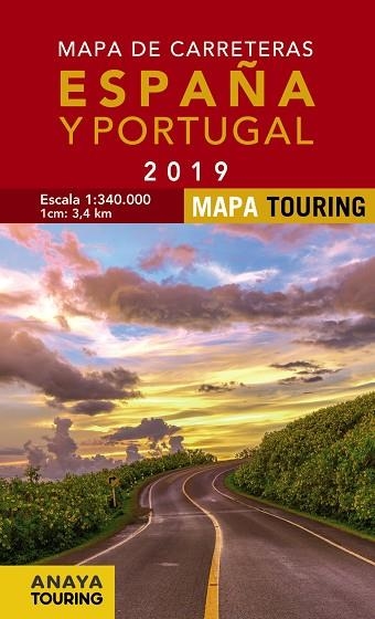 MAPA DE CARRETERAS DE ESPAÑA Y PORTUGAL 1:340.000, 2019 | 9788491581642 | Llibreria Geli - Llibreria Online de Girona - Comprar llibres en català i castellà