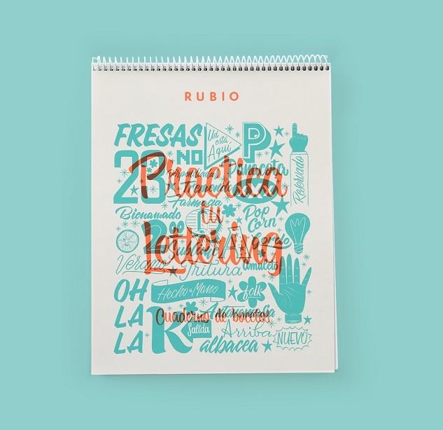 PRACTICA TU LETTERING.CUADERNO DE BOCETOS | 8437015421254 | Llibreria Geli - Llibreria Online de Girona - Comprar llibres en català i castellà