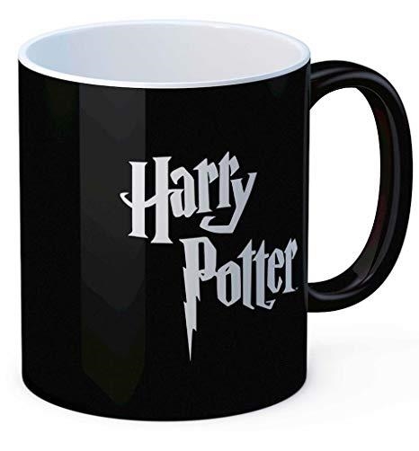 TAZA HARRY POTTER.NEGRA Y BLANCA CERAMICA | 8435450206733 | Llibreria Geli - Llibreria Online de Girona - Comprar llibres en català i castellà