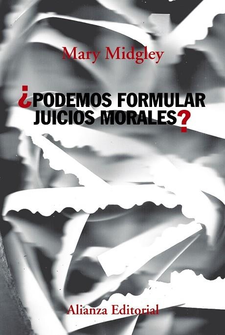 PODEMOS FORMULAR JUICIOS MORALES? | 9788491814092 | MIDGLEY,MARY | Llibreria Geli - Llibreria Online de Girona - Comprar llibres en català i castellà