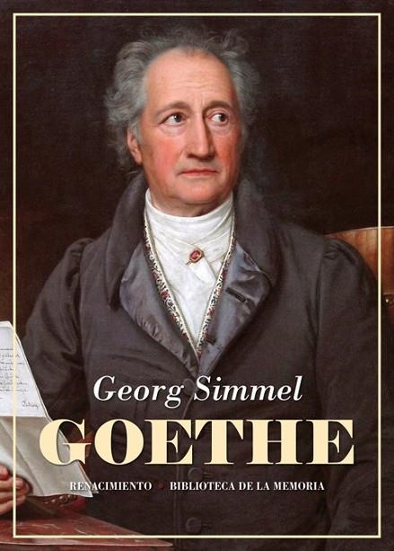 GOETHE | 9788417550493 | SIMMEL,GEORG | Llibreria Geli - Llibreria Online de Girona - Comprar llibres en català i castellà