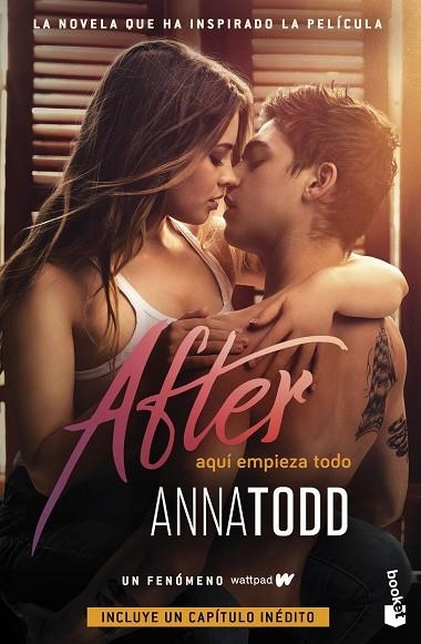 AFTER-1.AQUÍ EMPIEZA TODO | 9788408206248 | TODD,ANNA | Llibreria Geli - Llibreria Online de Girona - Comprar llibres en català i castellà