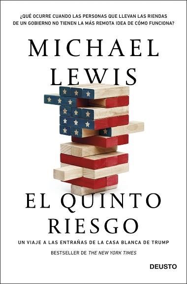 EL QUINTO RIESGO.UN VIAJE A LAS ENTRAÑAS DE LA CASA BLANCA DE TRUMP | 9788423430314 | LEWIS,MICHAEL | Llibreria Geli - Llibreria Online de Girona - Comprar llibres en català i castellà