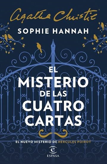 EL MISTERIO DE LAS CUATRO CARTAS | 9788467055436 | HANNAH,SOPHIE | Llibreria Geli - Llibreria Online de Girona - Comprar llibres en català i castellà